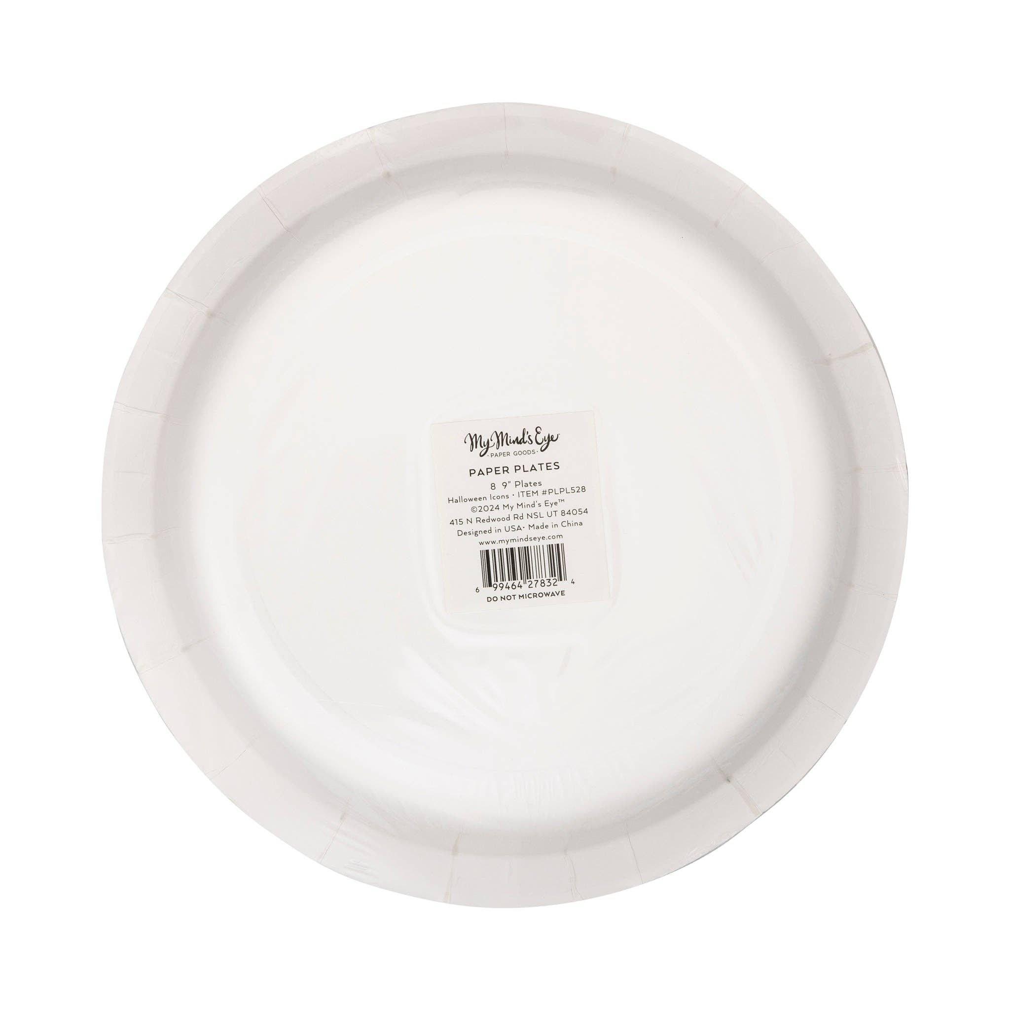 Icon Halloween Plate Set