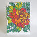 Charming card with original artwork from the Little Green Card Collection, showcasing sustainable materials and a blank interior.