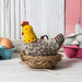 Whimsical French Hen Felt Craft Mini Kit by Corinne Lapierre, perfect for bird-loving crafters looking for countryside charm.