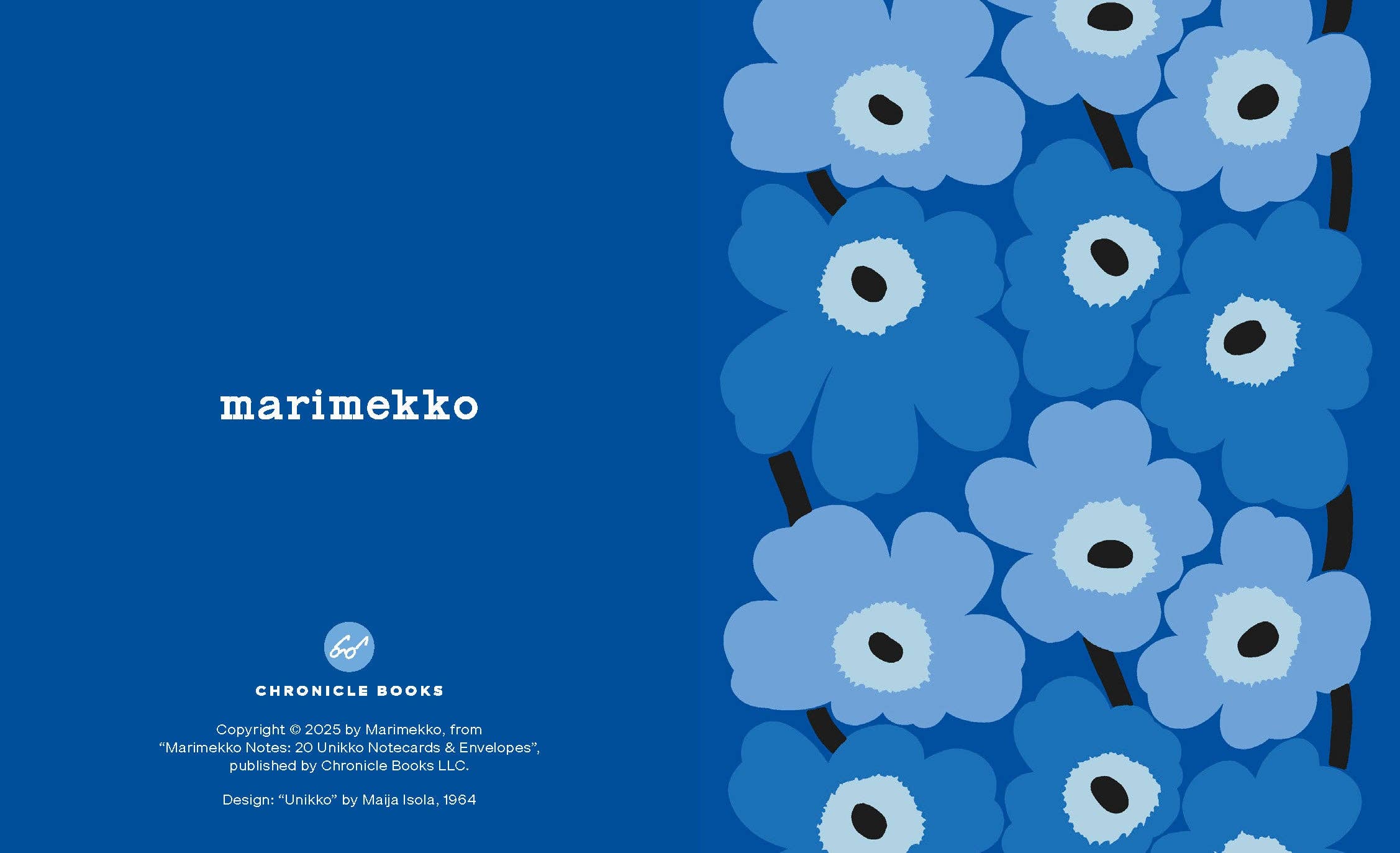 Blue Marimekko Notecards and Envelopes