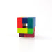 Colorful wooden block puzzle 
