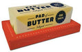 Pad of Butter notepad by Chronicle Books, featuring a butter block design on a decorative base, containing 480 sheets.