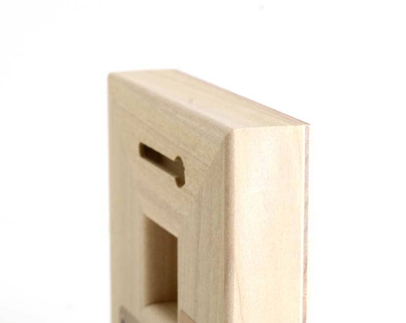 Kingfisher Wood Wall Art Decor | 6x6