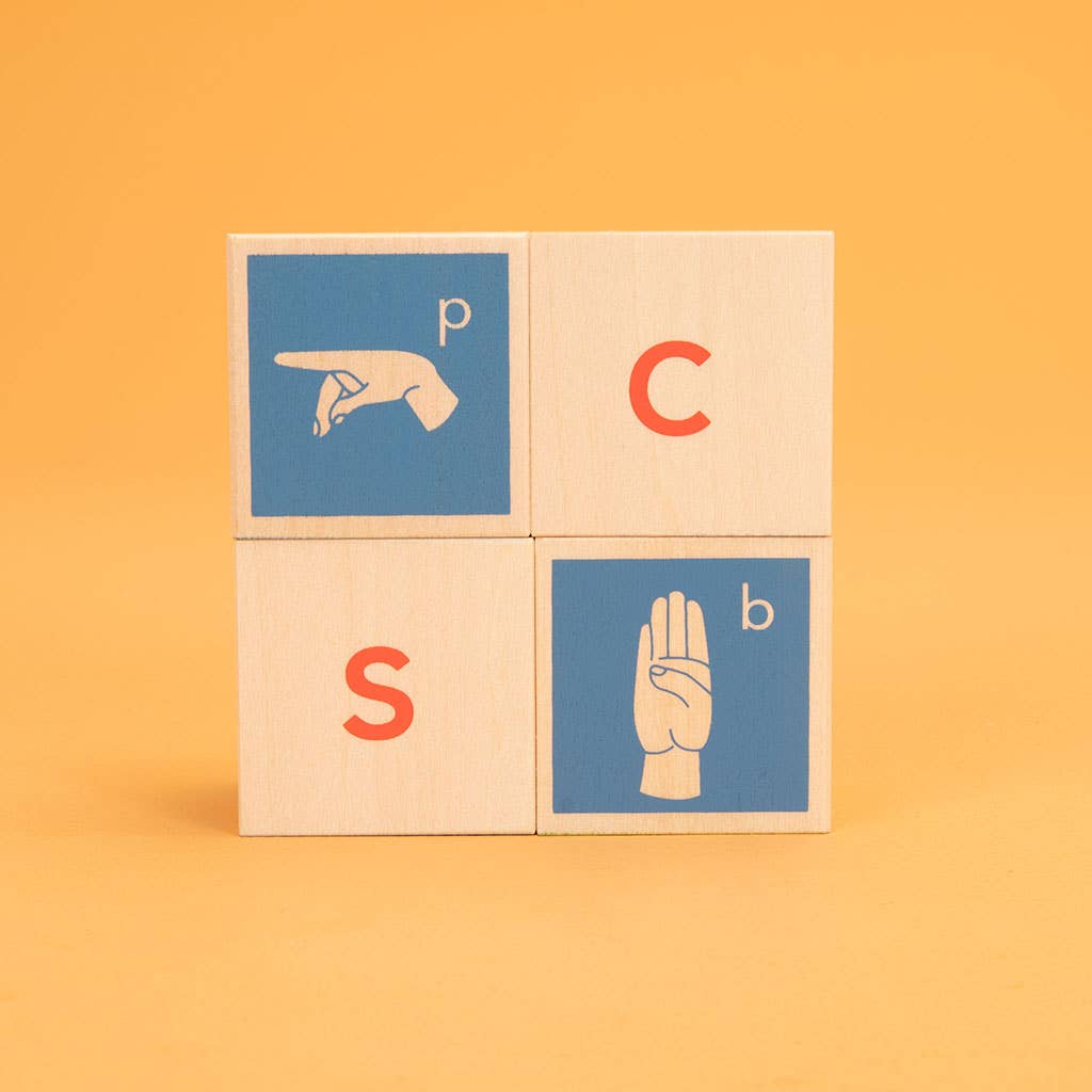 Uncle Goose American Sign Language Blocks