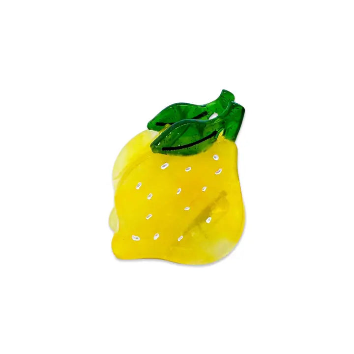 mini lemon hair clip