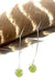 Green Glass Dangles by Suzanna Garrett Designs — green sea glass does the color work here—and it does plenty