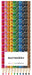 Marimekko Colored Pencils set featuring vibrant pencils in various colors, designed in the iconic Unikko poppy pattern by Chronicle Books.