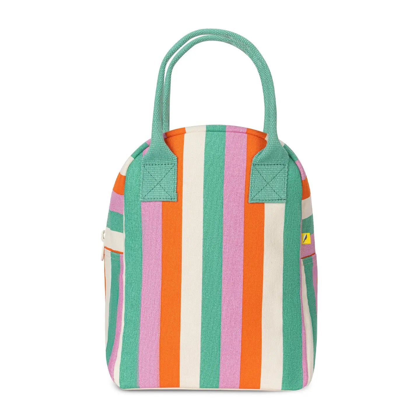 Fluf Zipper Lunch | Assorted Stripe Colors