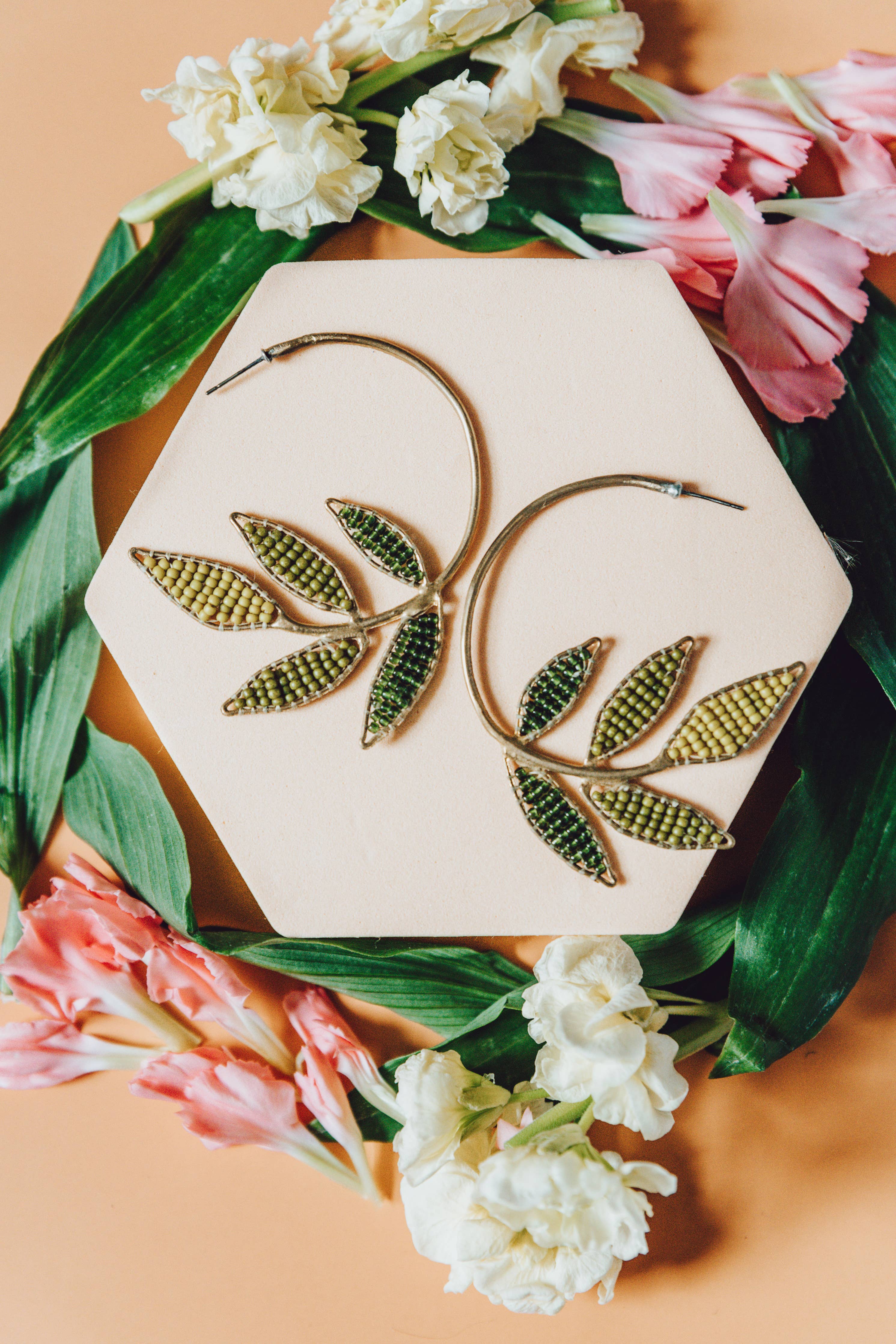 Summer Feuille Hoops