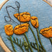 Poppies embroidery kit