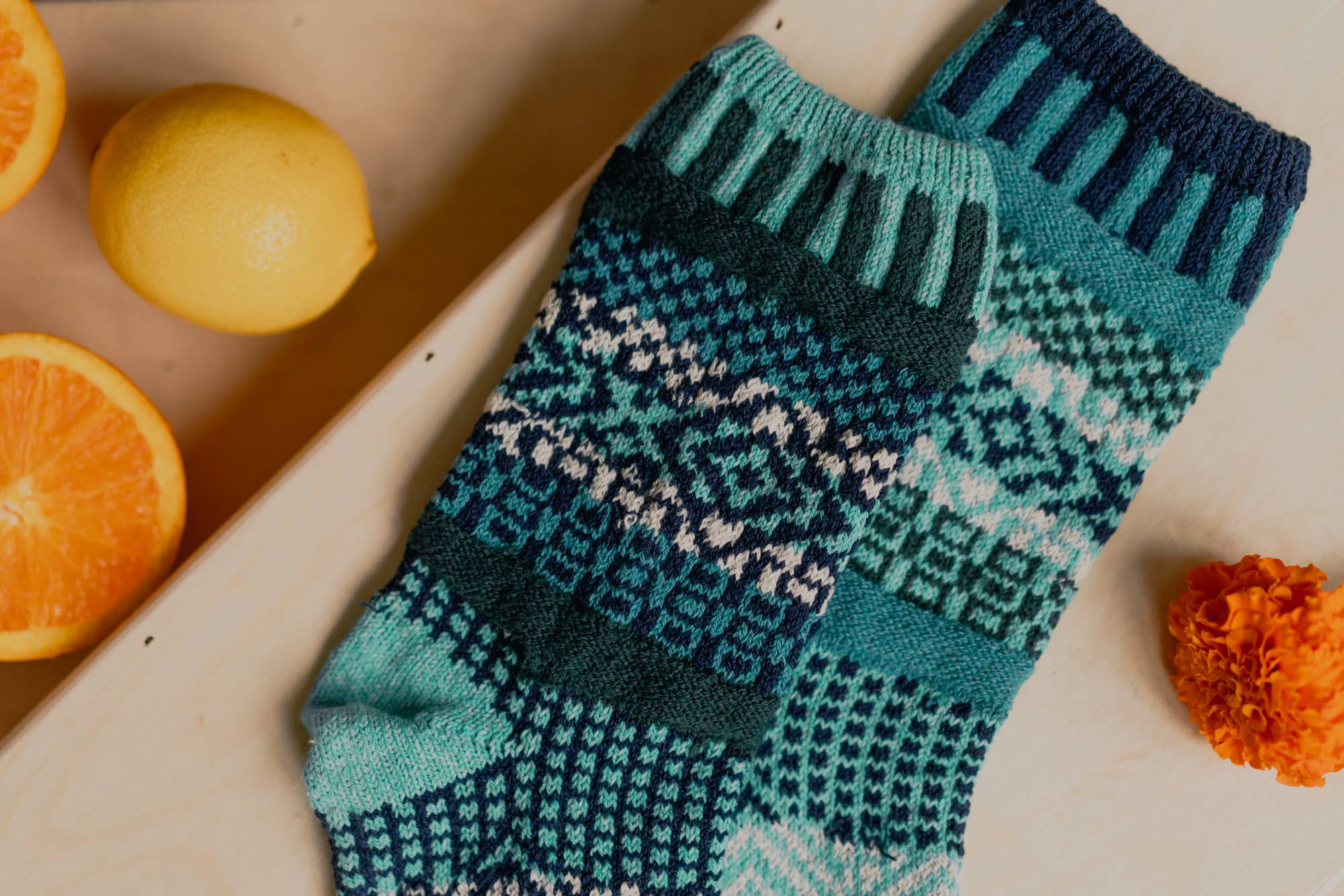 Evergreen Crew Socks | Eco-Friendly & Made in the USA