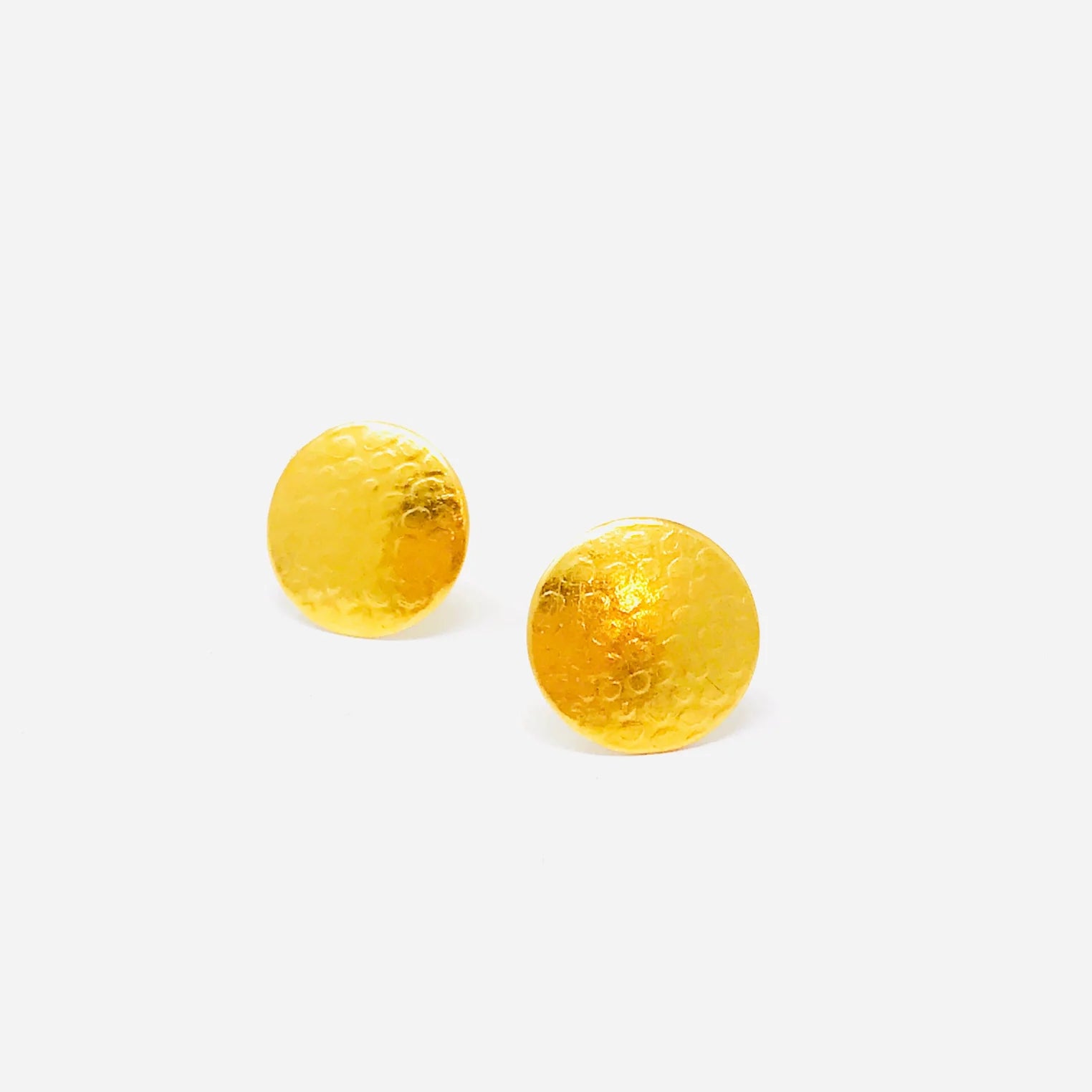 18K Gold Vermeil Diatom Earrings
