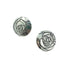 Silver Rose Earrings