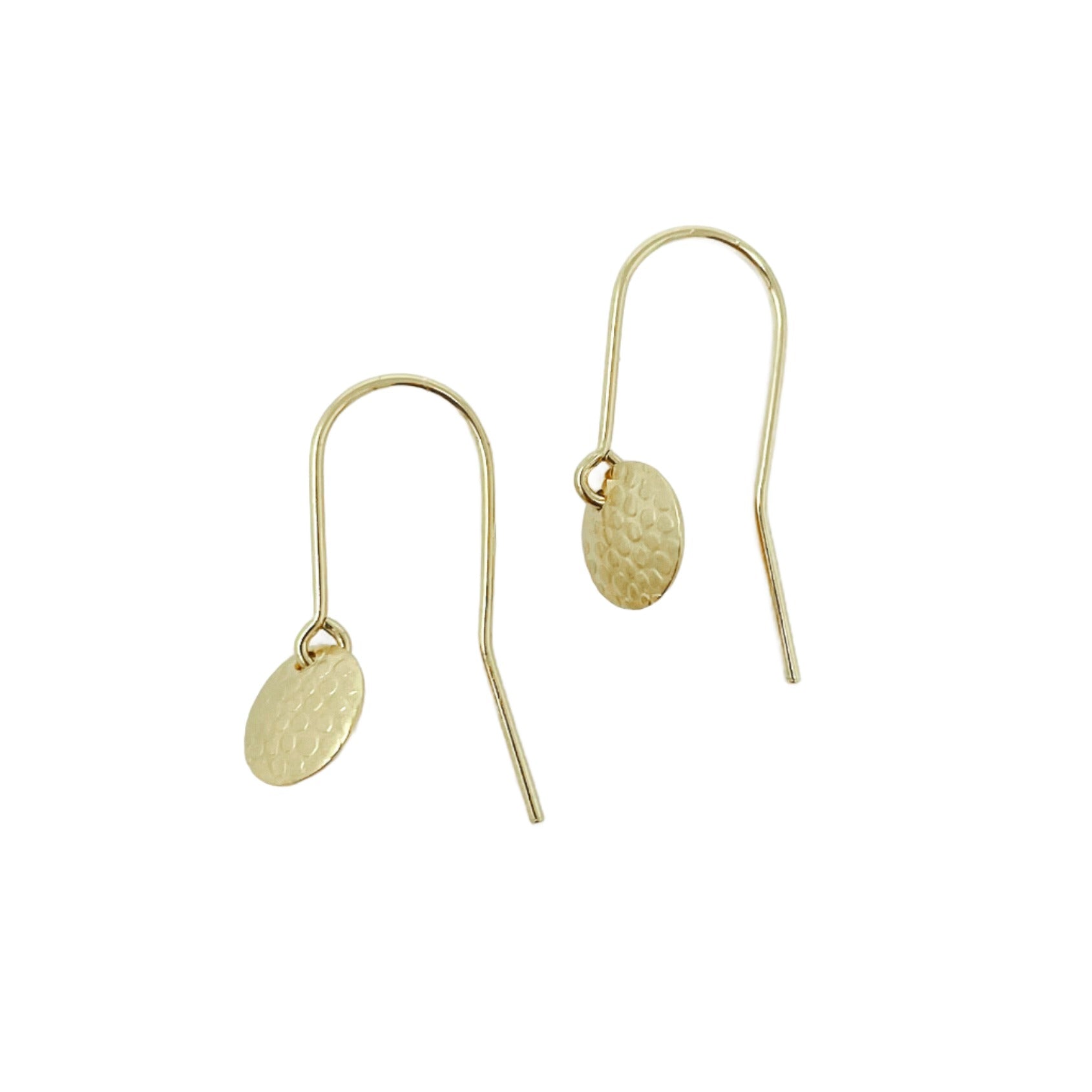 18K Gold Vermeil Diatom Earrings