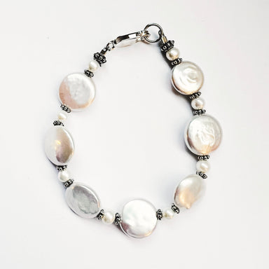flat pearl bracelet