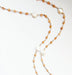 gold pearl beaded necklace with coin pearls