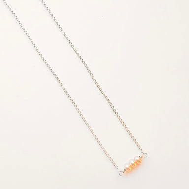 pearl bar necklace