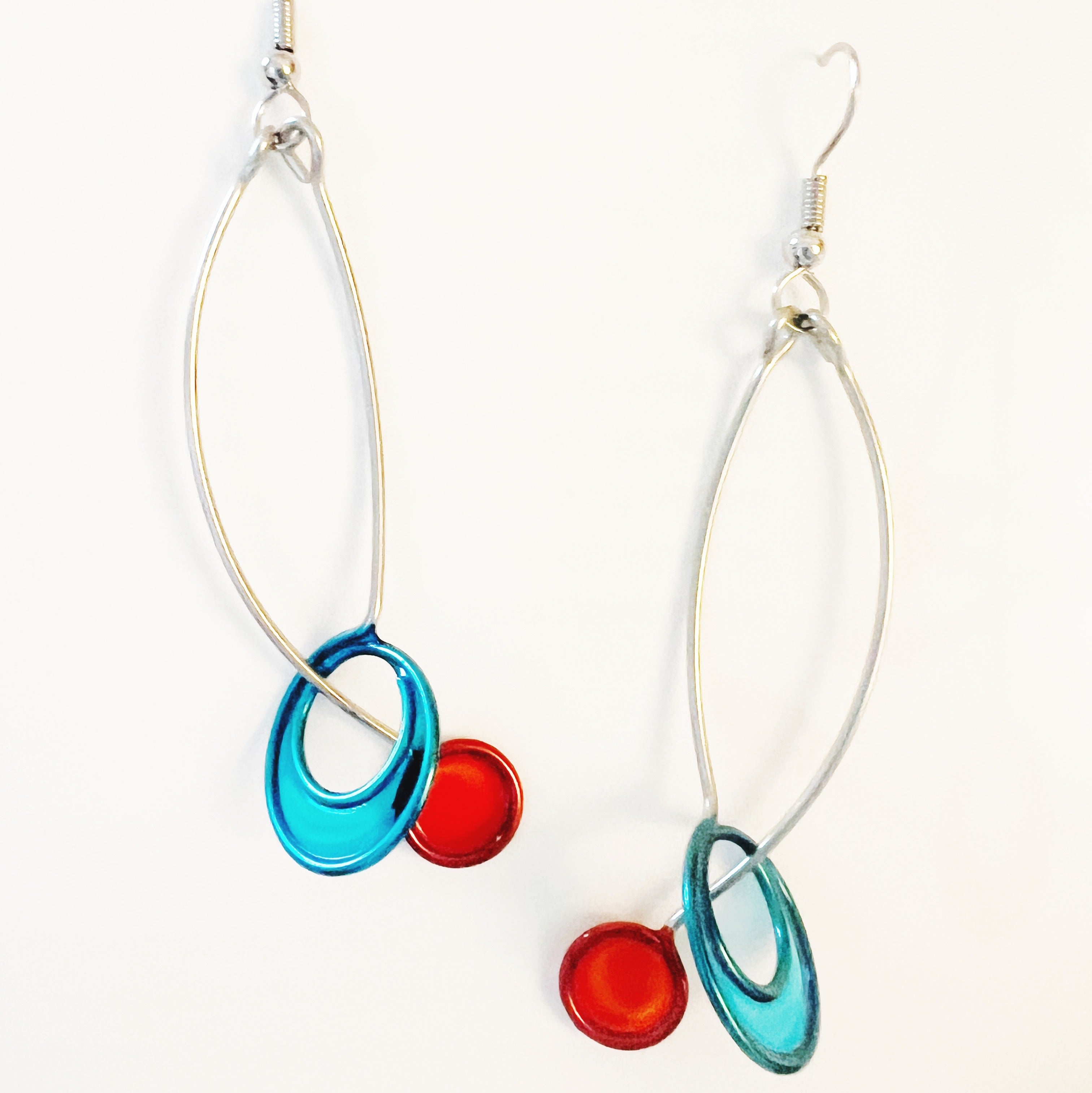 Circle Swing Earrings