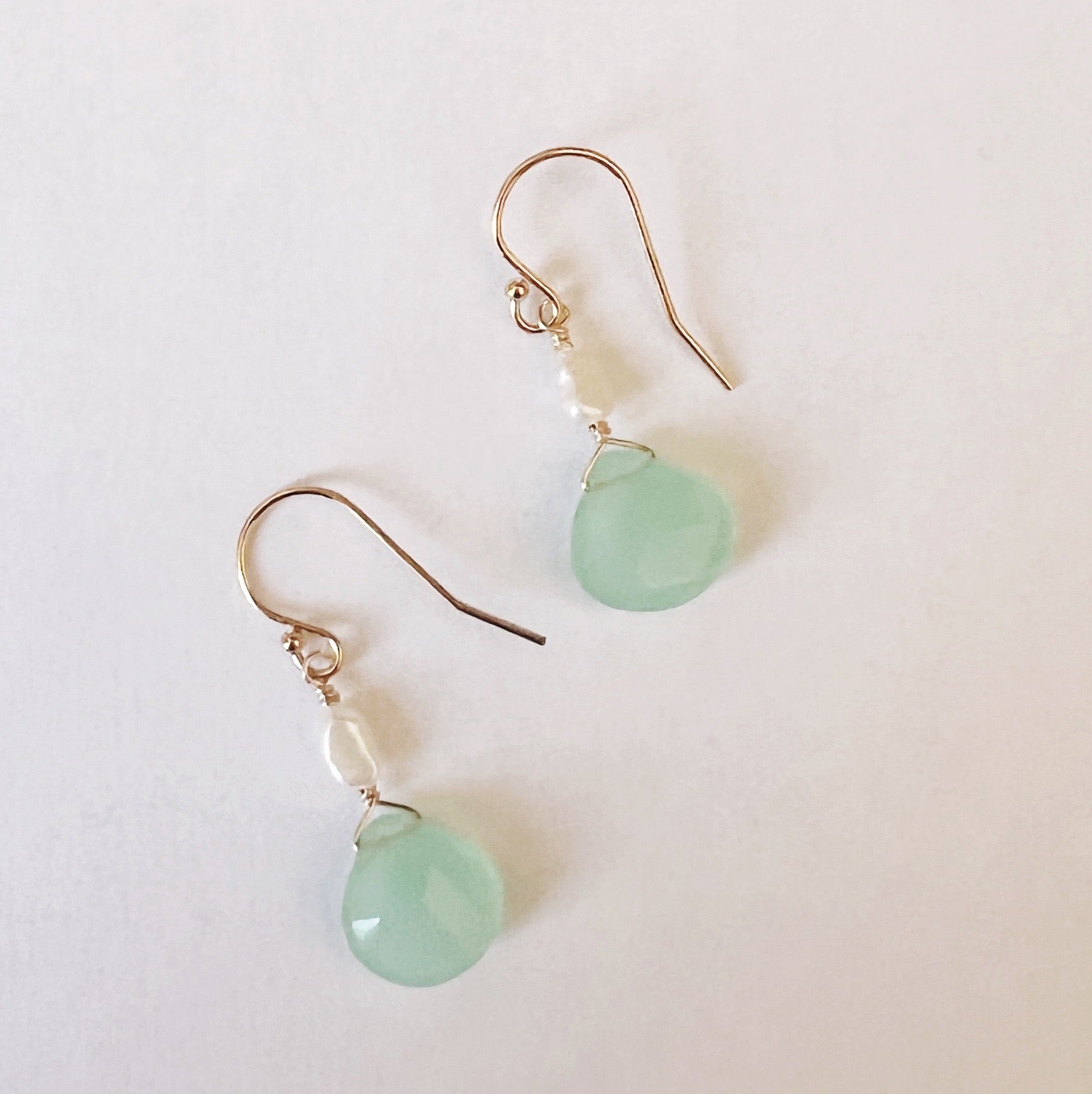 Chalcedony Earrings