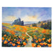 Poppy Path Giclée Print by Marie Gabrielle, showcasing vibrant colors and the beauty of nature in an 8x10 format.