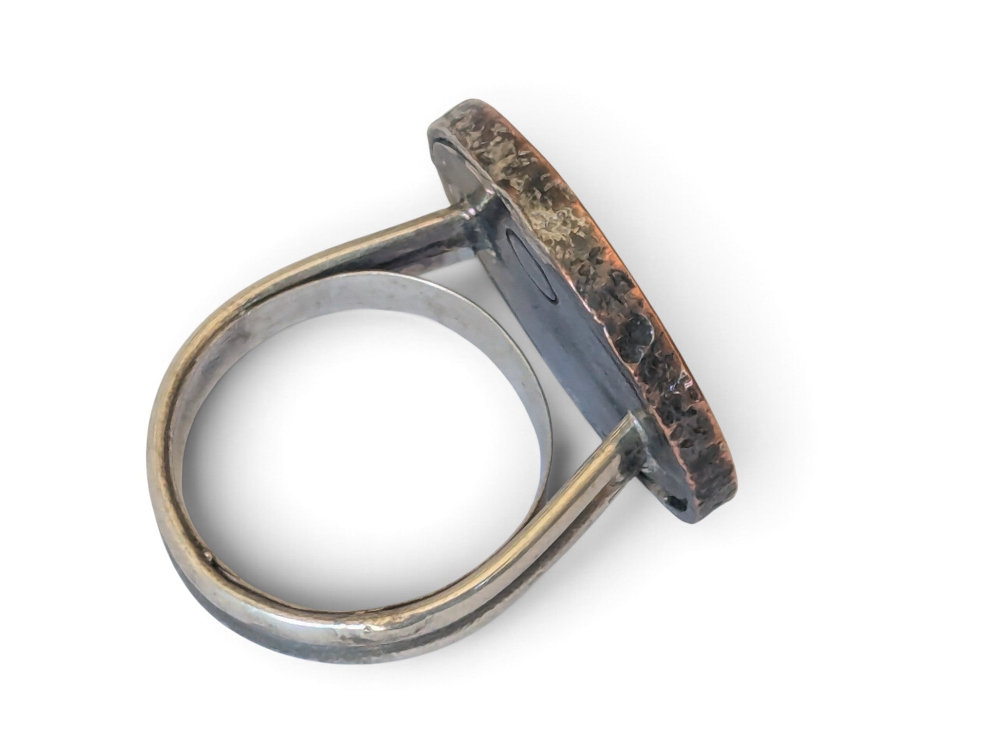 Copper Spiral Ring
