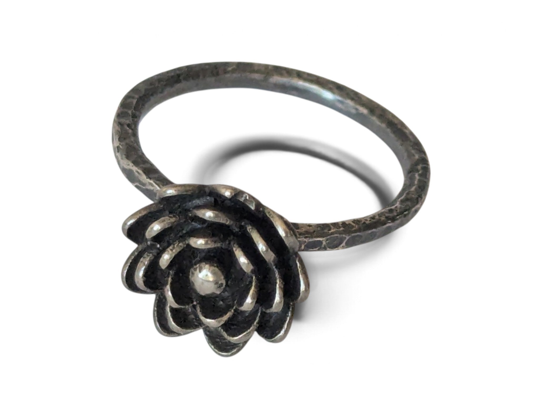 Sterling Silver Flower Ring