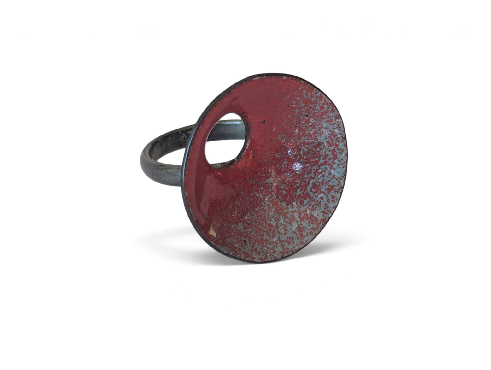 Red Crater Ring