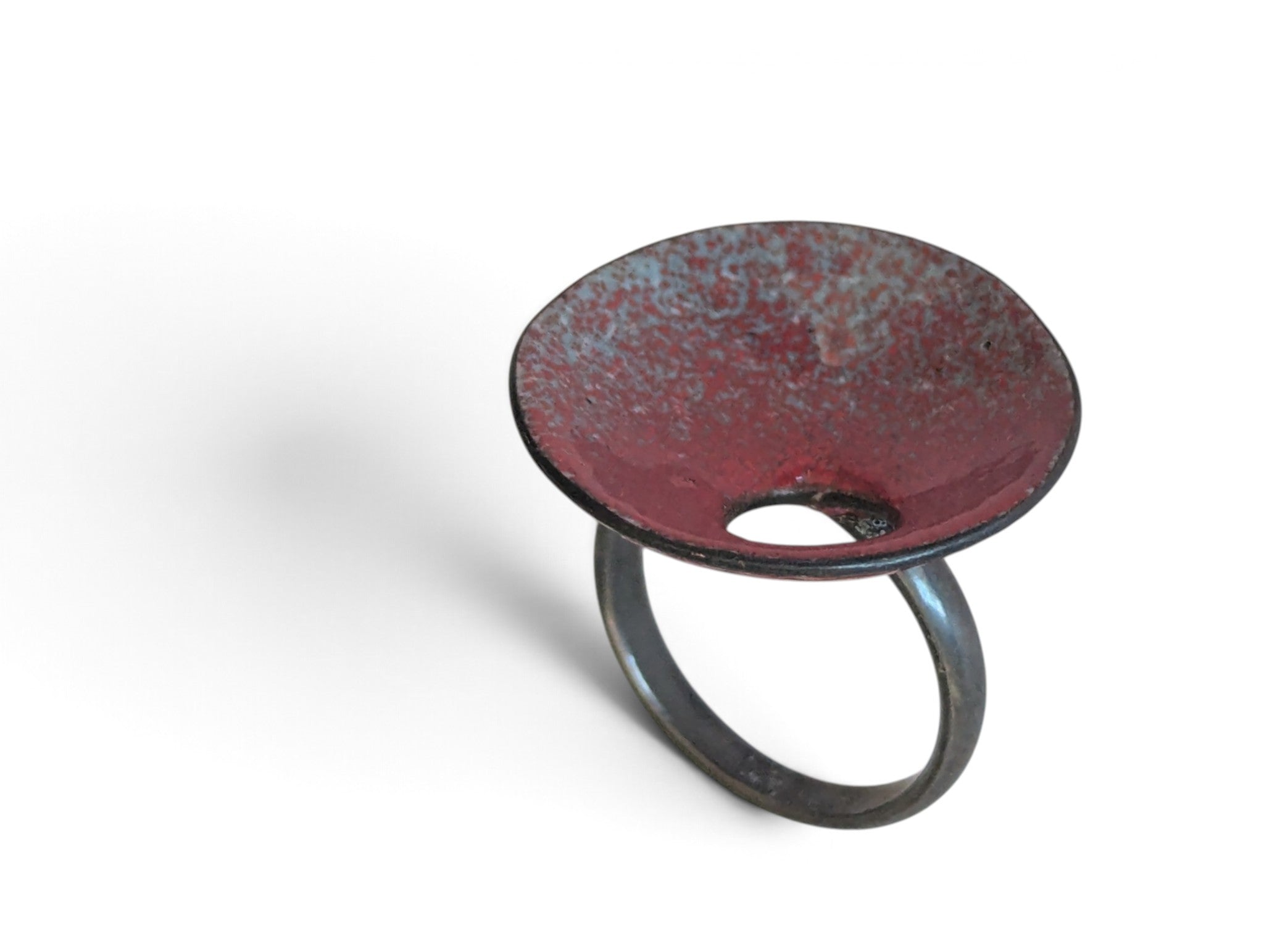 Red Crater Ring