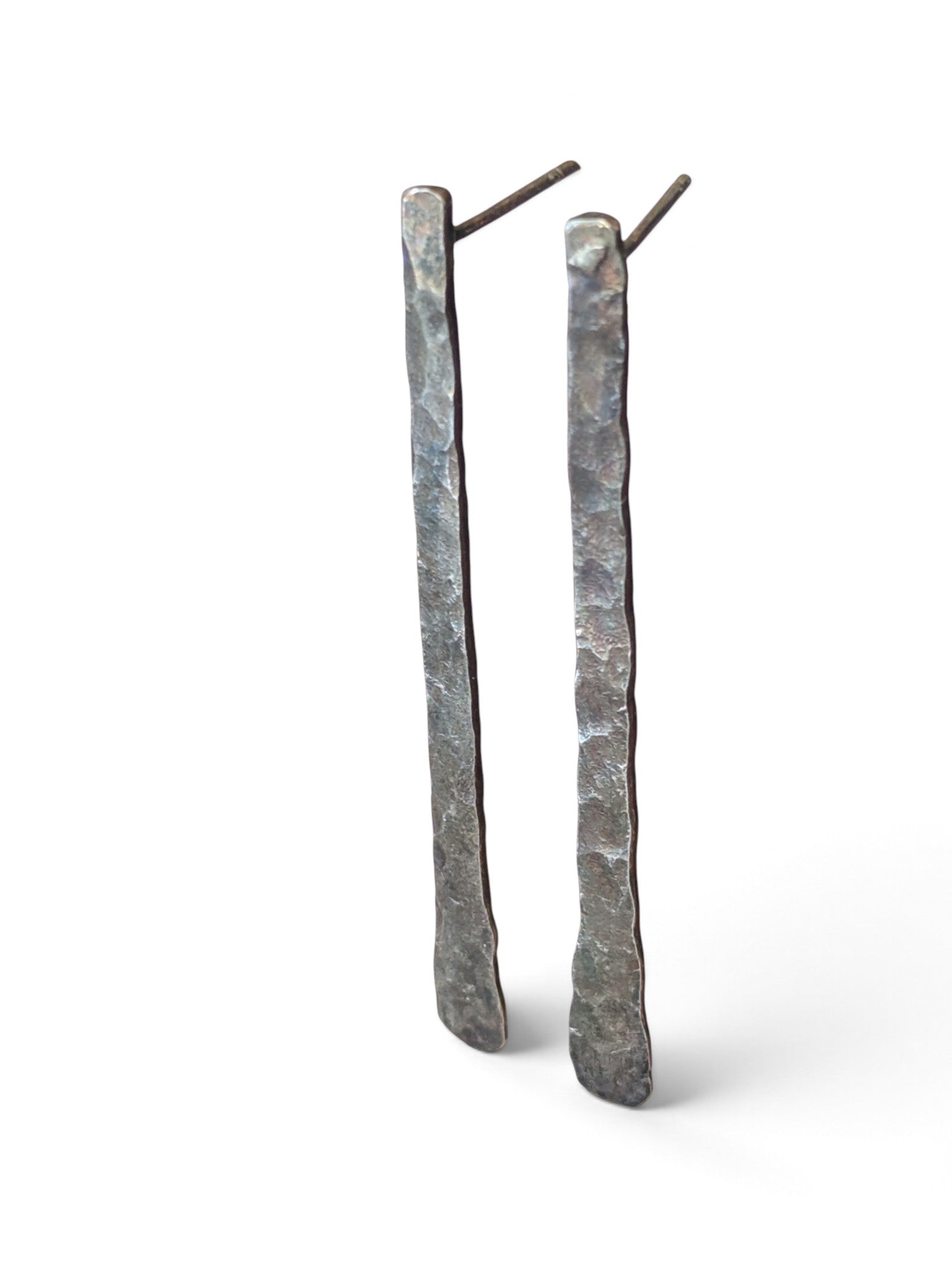 Sterling Silver Bar Post Earrings