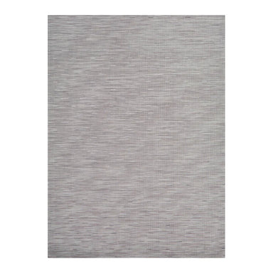 Chilewich Bamboo Woven Floor Mat in Chalk, durable indoor-outdoor woven vinyl rug
