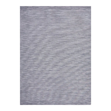 Chilewich Bamboo Woven Floor Mat in Fog, durable indoor and outdoor woven vinyl rug