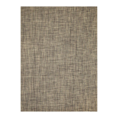 Chilewich Basketweave Woven Floor Mat | Bark, durable indoor and outdoor woven vinyl rug