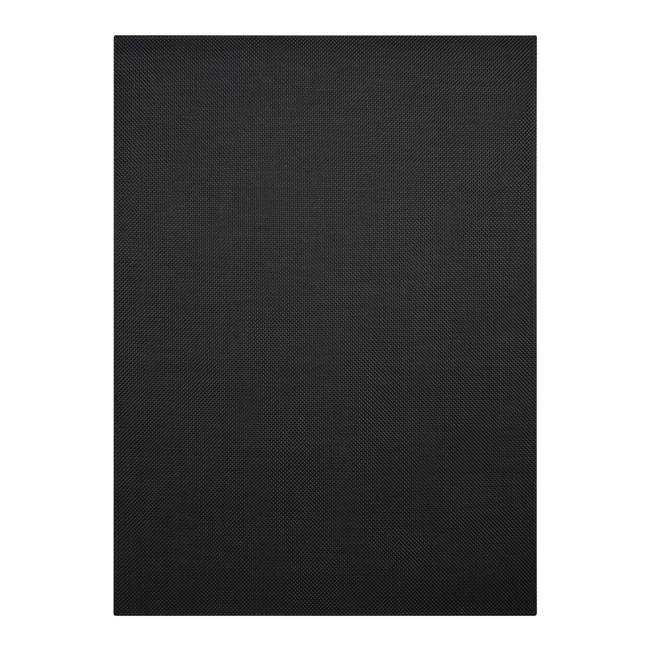 Chilewich Basketweave woven floor mat in Black