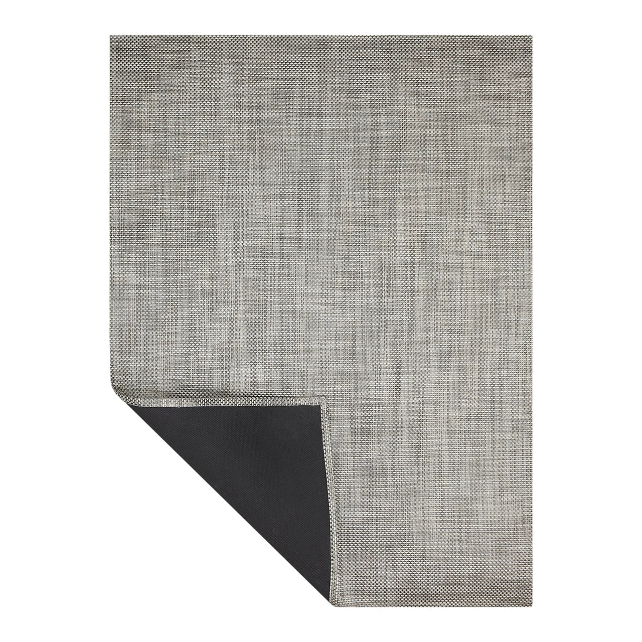 Basketweave Woven Floor Mat | Oyster