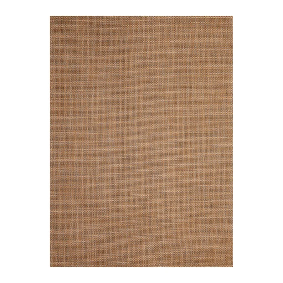 Basketweave Woven Floor Mat | Teak