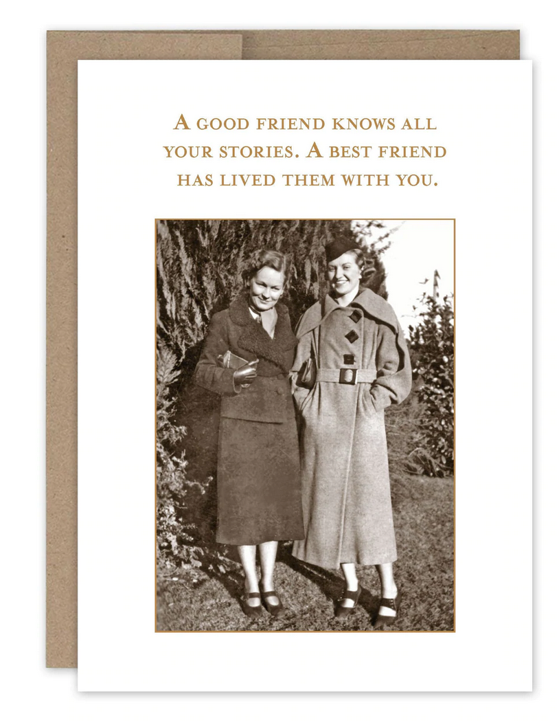Good friend greeting card