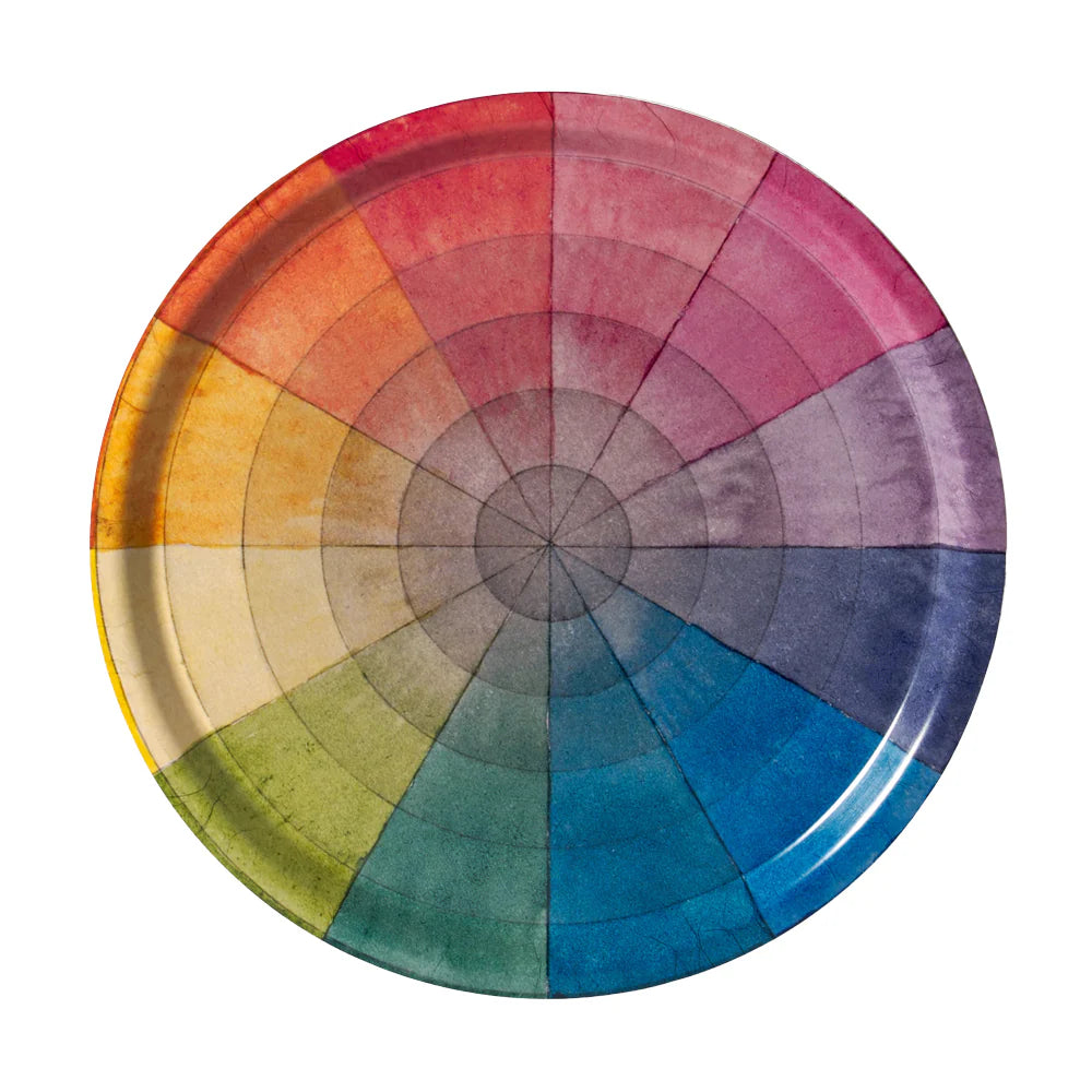 Birchwood Tray | Phillip Otto Runge Color Wheel