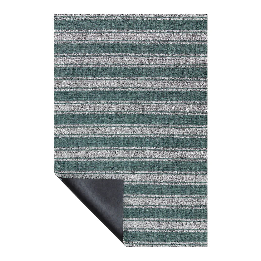 Chilewich Boardwalk Stripe Shag Mat - Seaside