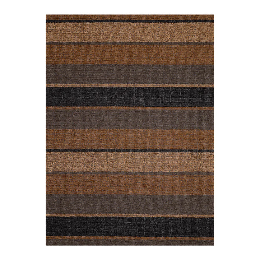 Chilewich Bolt Stripe Shag Mat - Honey
