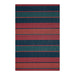 Chilewich Bolt Stripe Shag Mat - Raspberry