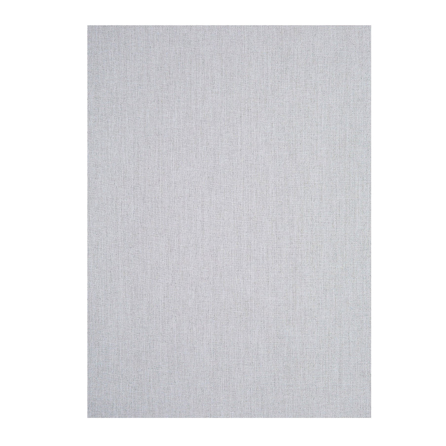 Chilewich Bouclé Woven Mat in Marshmallow, durable indoor-outdoor woven vinyl rug