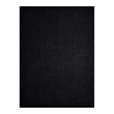 Bouclé Woven Mat | Noir by Chilewich, durable black woven vinyl mat for indoor and outdoor use