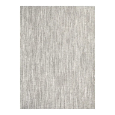 Chilewich Bouclé Woven Floor Mat in Salt, textured indoor and outdoor floor mat