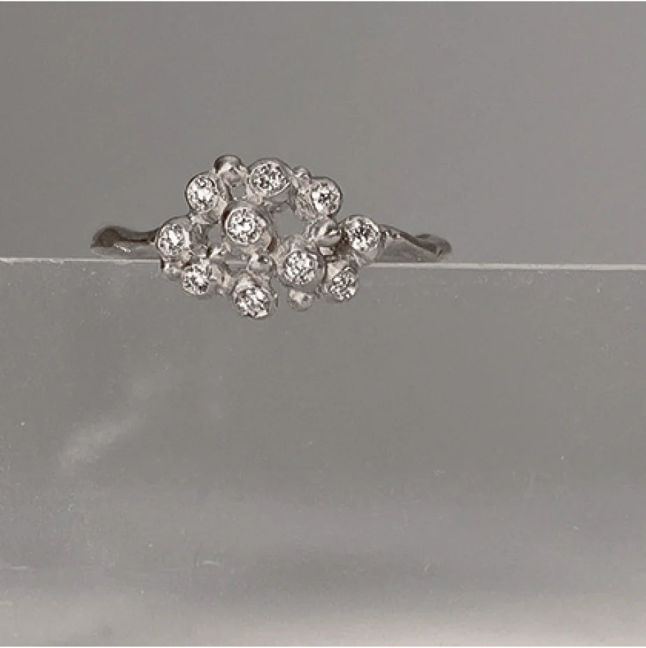 Branch Cluster 10 Diamond Ring