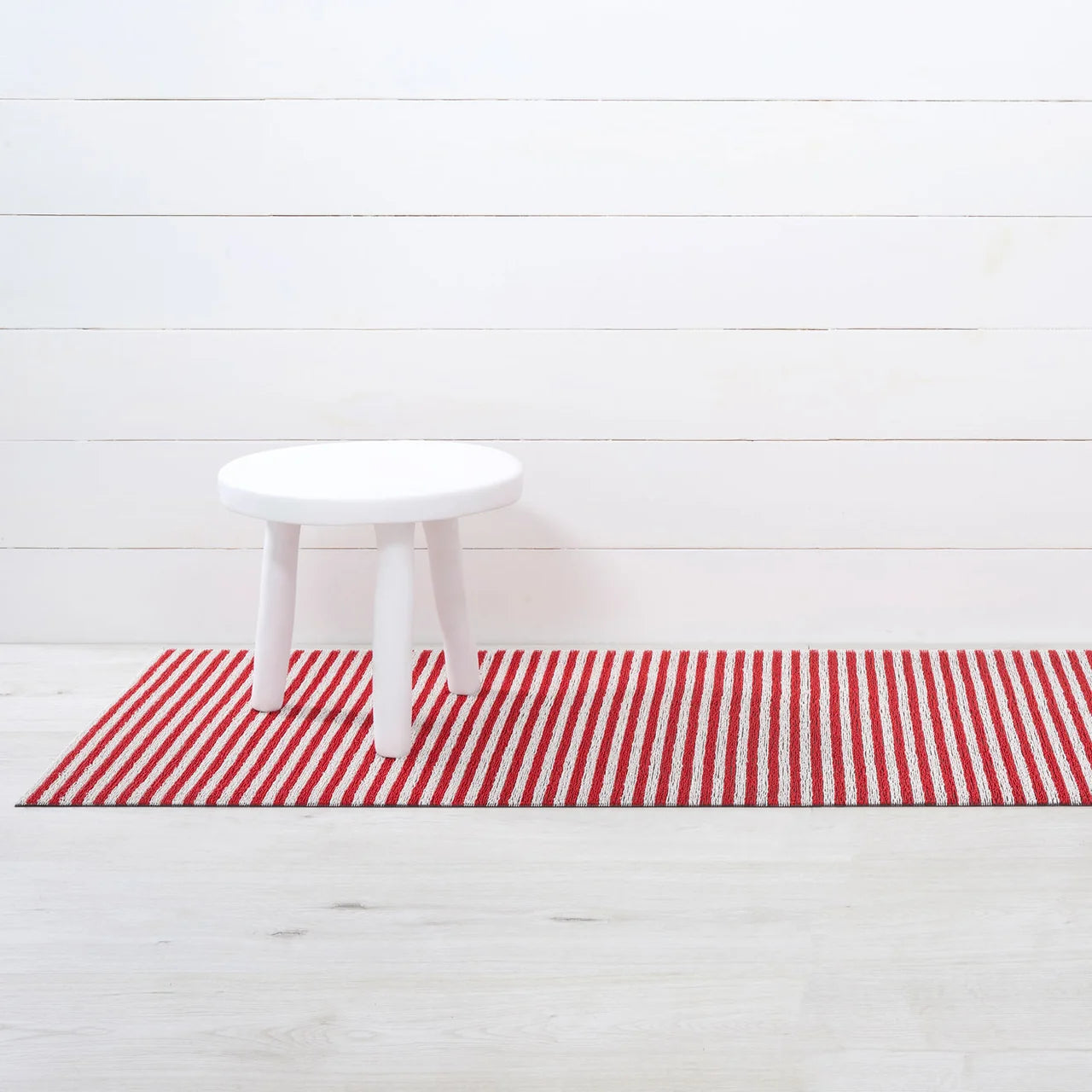 Breton Stripe Shag Mat | Candy