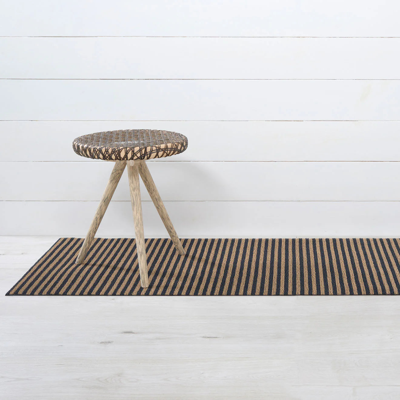 Breton Stripe Shag Mat | Coast