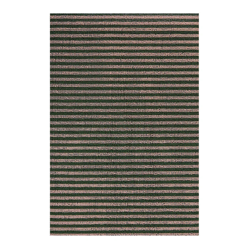 chilewich Breton Stripe Shag Mat - Malibu