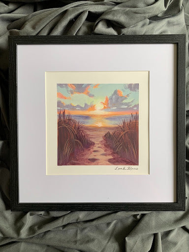 Leah Rose | California View 06, Beach Path, 2026