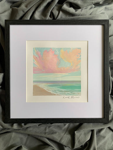 Leah Rose | California View 08, Pastel Puffy Clouds, 2026