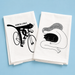 Doug Ross Tea Towel featuring playful cats ready to tackle spills with style and humor.
